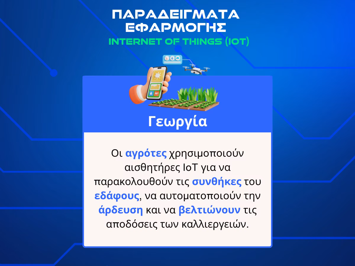διαδικτυο των πραγματων - γεωργια infographic
