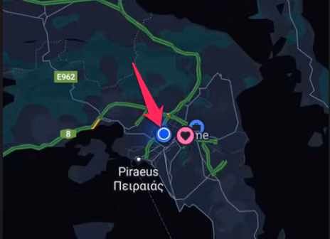 google maps pin screenshot