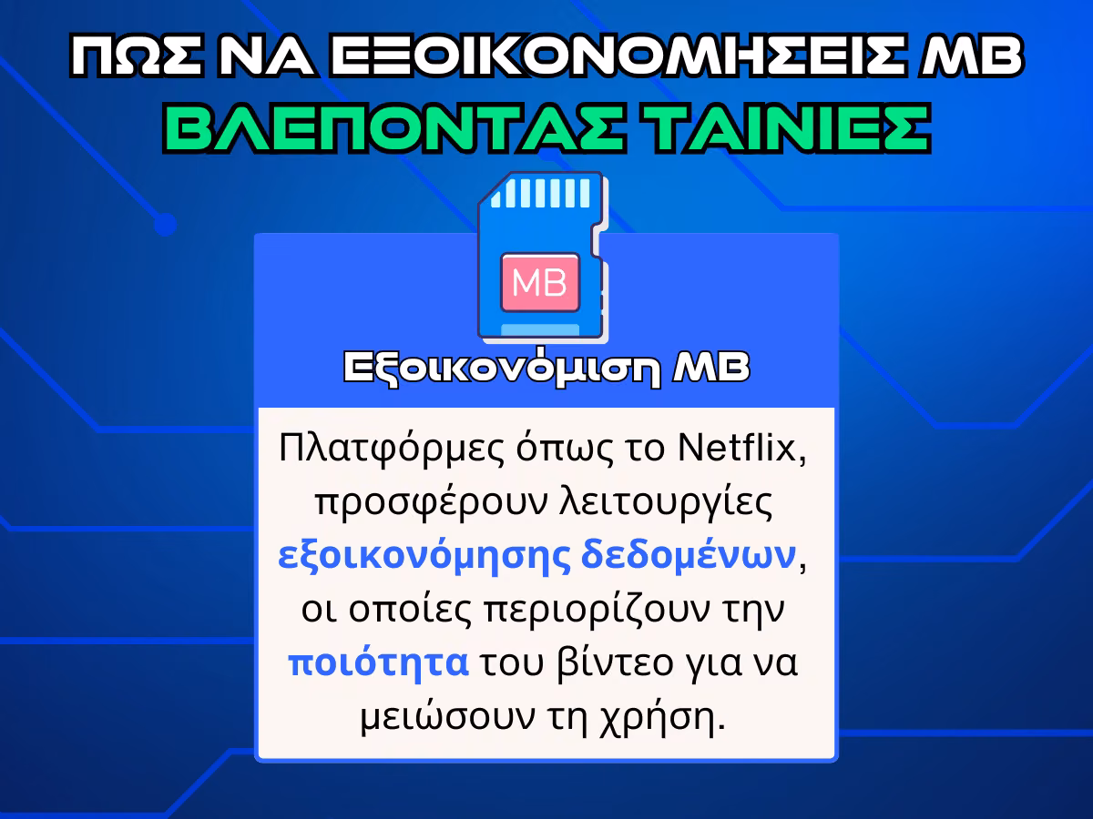 εξοικονομηση mb σε ταινιες online - εξοικονομηση mb