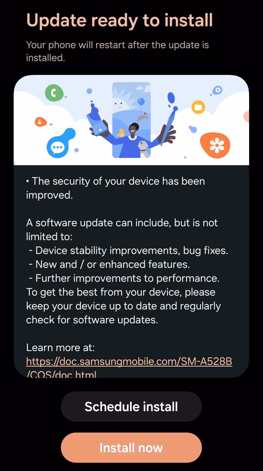 update λογισμικου screenshot